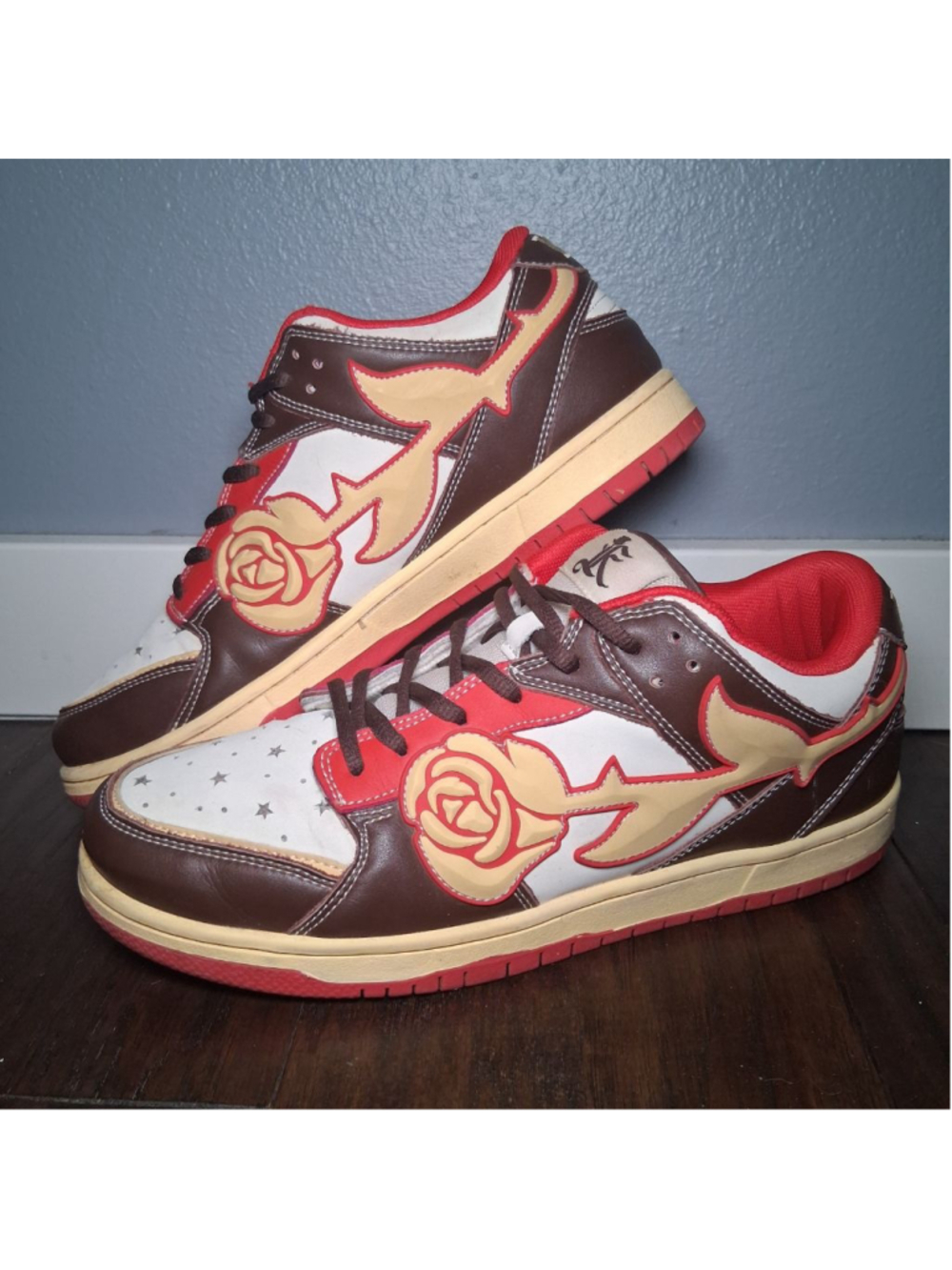 KIZO Kicks College Dropout Red Rose Sneakers